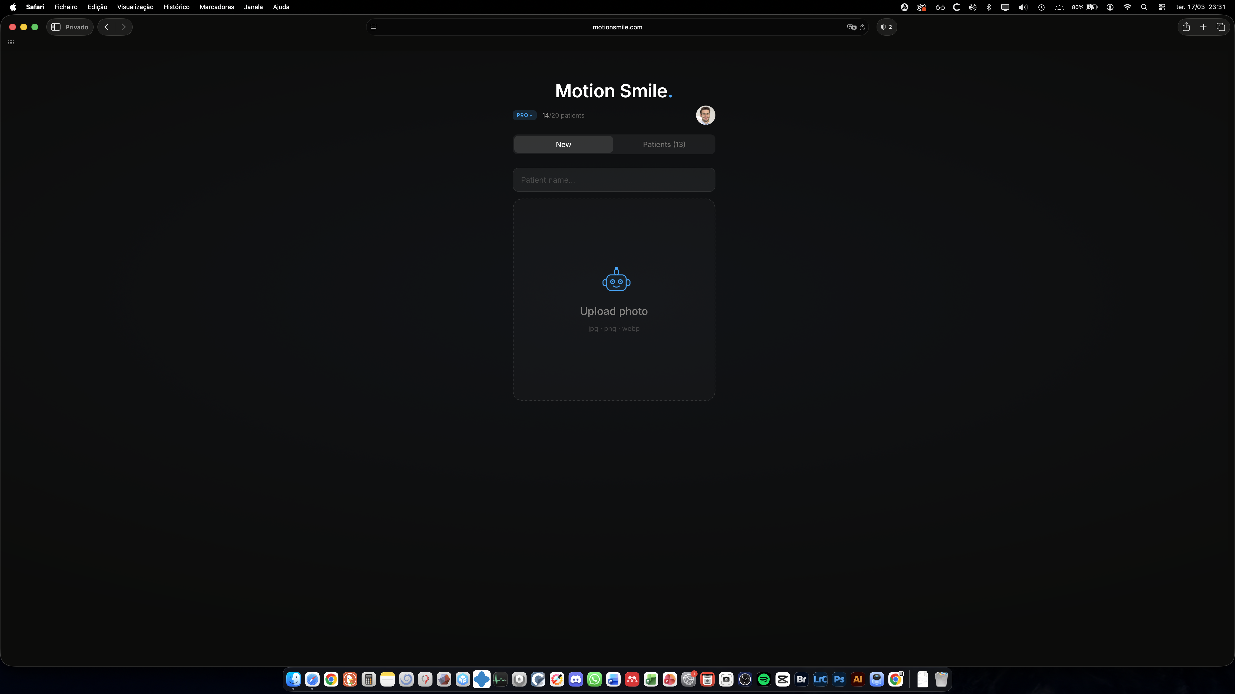 Motion Smile on Mac